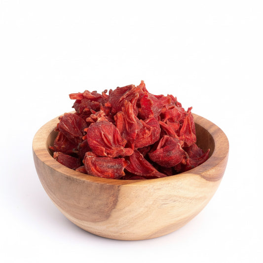 Dried hibiscus flower